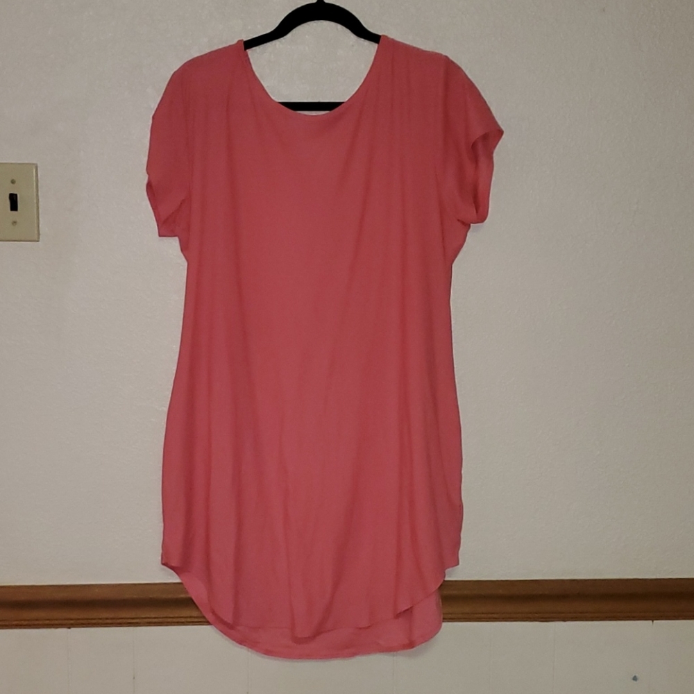 Salmon dress